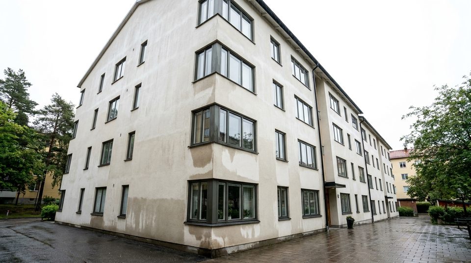 Fasadtvätt och uppskrapning